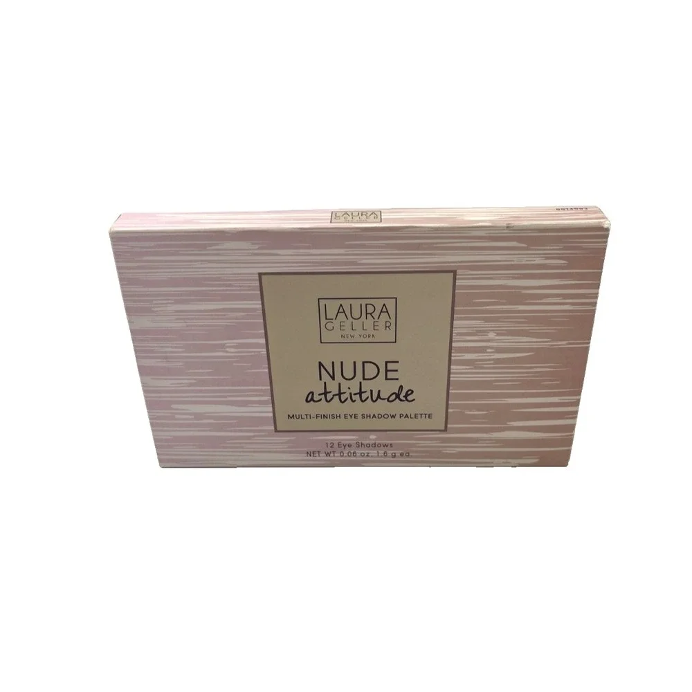 Laura Geller Nude Attitude Multi-Finish Eye Shadow Palette 12 Eye Shadows 0.06oz